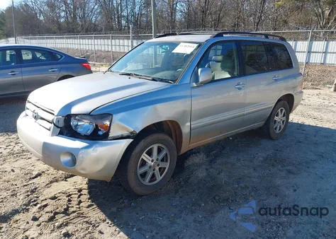 2006 Toyota Highlander z USA, uszkodzony, nr VIN JTEGD21A860135706